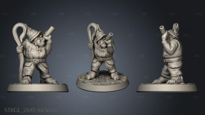 halfling Poloseb stl model for CNC