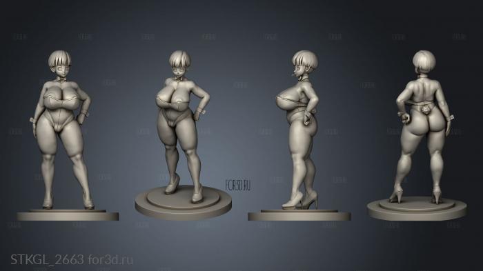 Bulma General Buta stl model for CNC