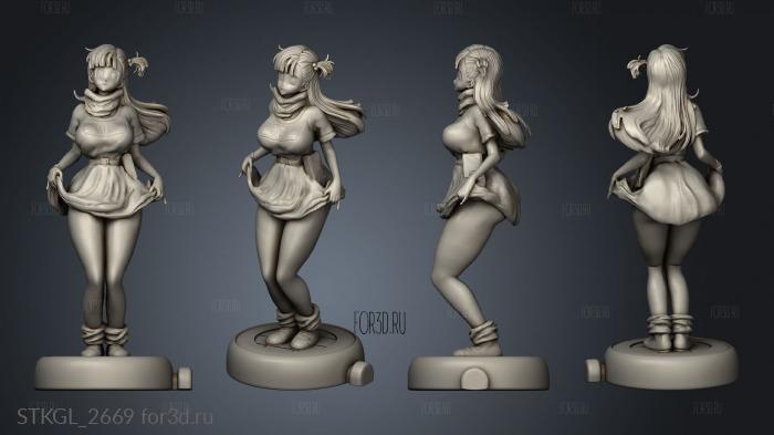 bulma milf stl model for CNC