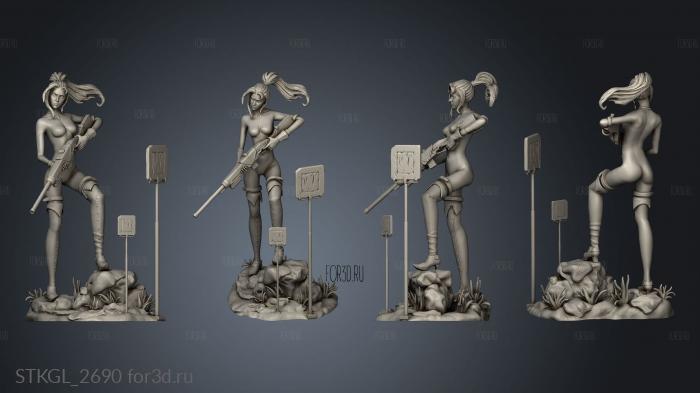 Caitlyn NSFW stl model for CNC