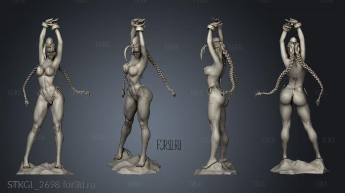 Cammy Bikini stl model for CNC