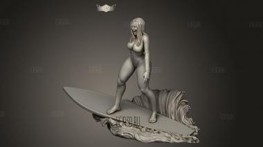Кэрол вернулась на доску 3d stl модель для ЧПУ