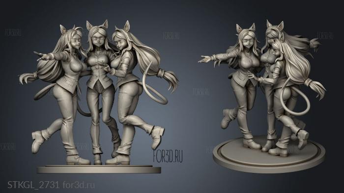 Cerberus uniform stl model for CNC