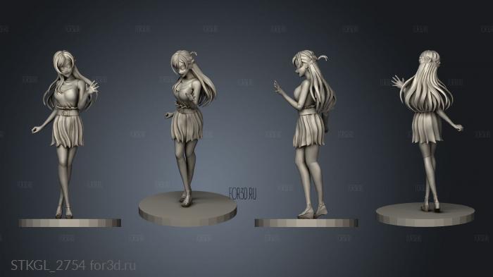 Chizuru Mizuhara stl model for CNC