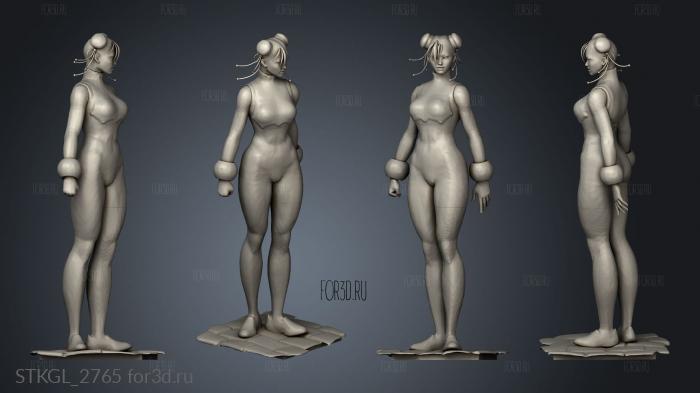 Chun Li mashru mishu stl model for CNC