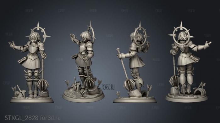 Cleric stl model for CNC