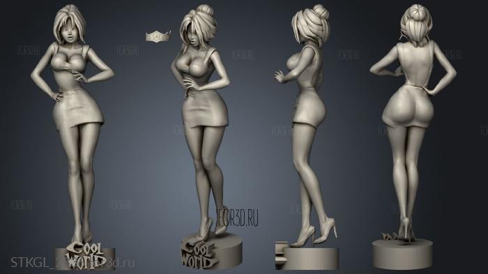 Cool World classic holli sparx stl model for CNC