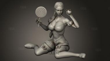 Основные сказки гретель 3d stl модель для ЧПУ