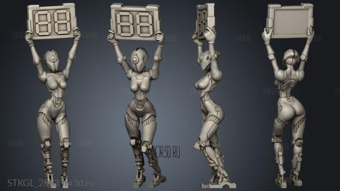 Cyberpunk FILMS RINGDROID stl model for CNC