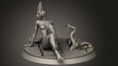 Танцуй с Вампирами и Кровавым Котом-Вампиром 3d stl модель для ЧПУ