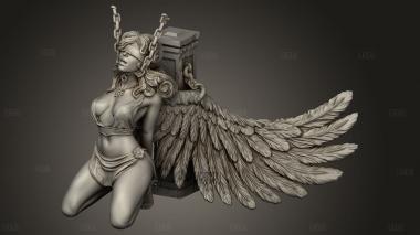 Демоническая Госпожа 3d stl модель для ЧПУ