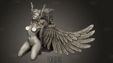 Демоническая Госпожа 3d stl модель для ЧПУ