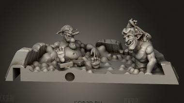 Башня из игральных костей 3d stl модель для ЧПУ