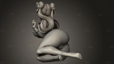 Пушистый Котенок 3d stl модель для ЧПУ