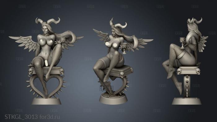 Succubus Succubus stl model for CNC