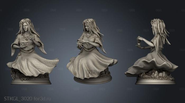 Divine Awakening Minera stl model for CNC