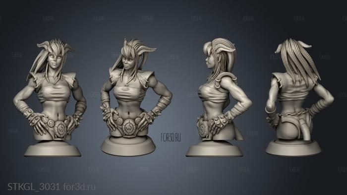 Draenei Beauty Draenei sexy For stl model for CNC