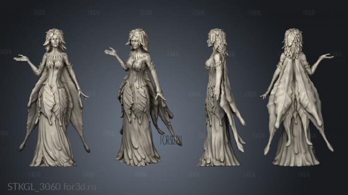 Dryad stl model for CNC