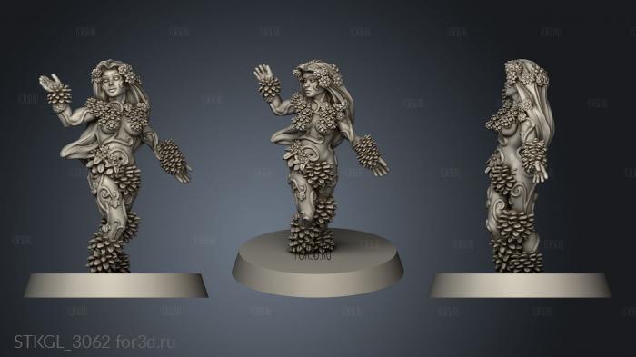 Dryads Dryad stl model for CNC