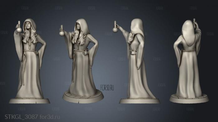 Круглый Деревянный пол Ellas Arcanum 3d stl модель для ЧПУ