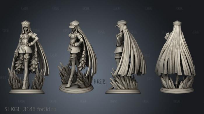 Смерть Мицу Каге 3d stl модель для ЧПУ