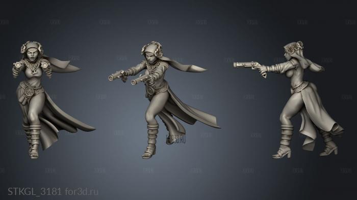 Fantasy Nun gun 3d stl модель для ЧПУ