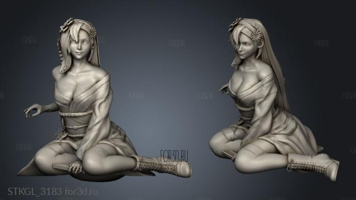 Экзотический Зрелый и Спортивный Характер 3d stl модель для ЧПУ