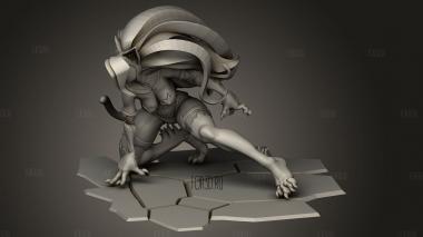 Фелиция Темные Охотники 3d stl модель для ЧПУ