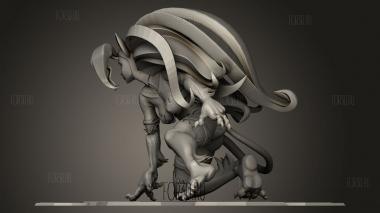 Фелиция Темные Охотники 3d stl модель для ЧПУ
