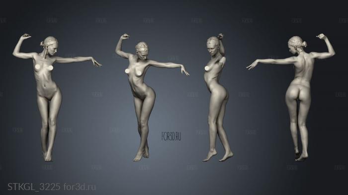 Female stl model for CNC