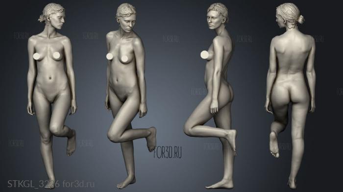 Female stl model for CNC