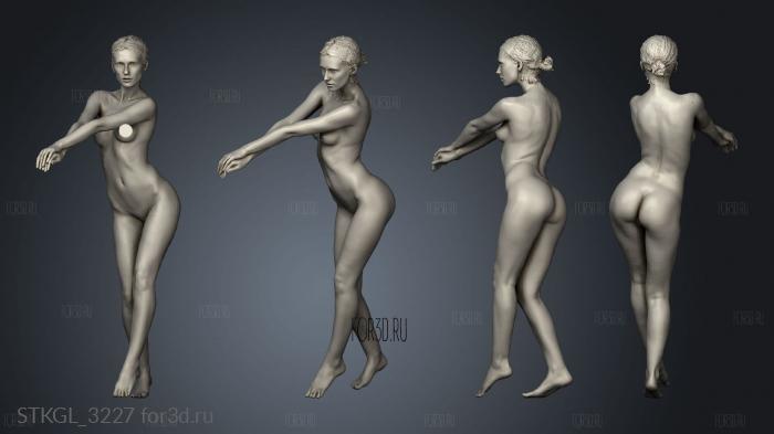 Female stl model for CNC