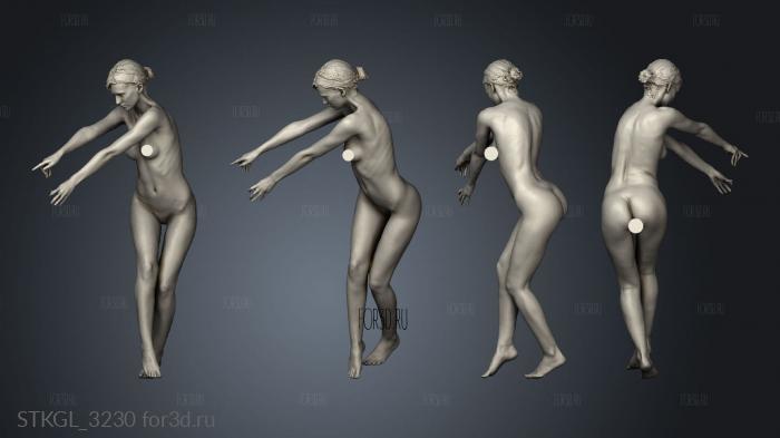 Female stl model for CNC