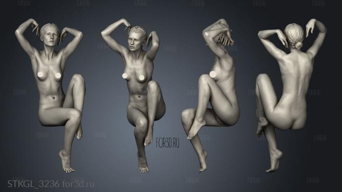 Female stl model for CNC