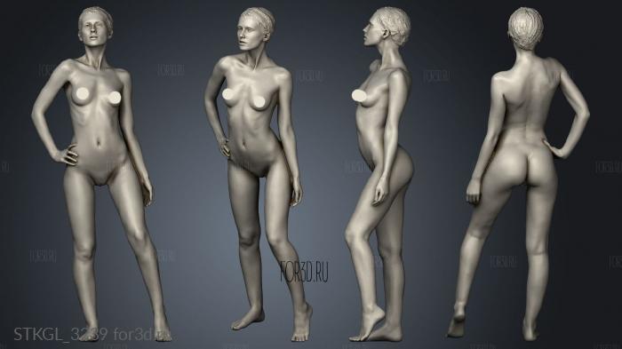 Female stl model for CNC