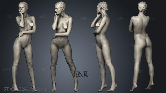 Female stl model for CNC