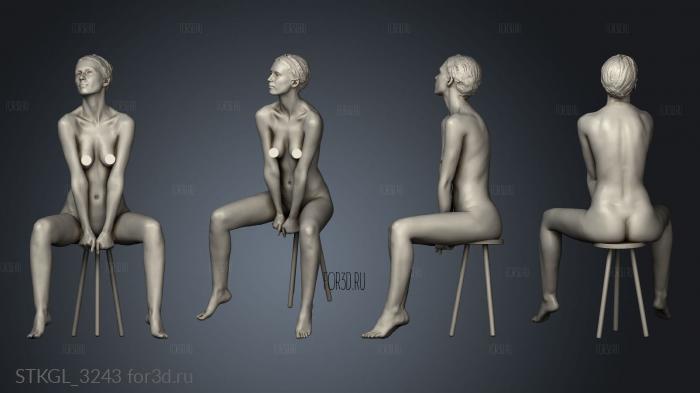 Female stl model for CNC