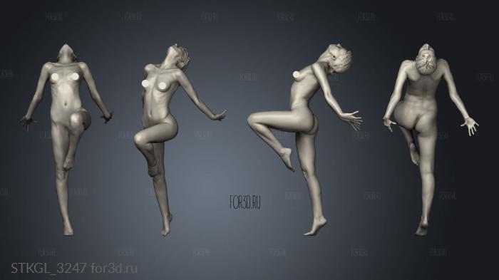 Female stl model for CNC