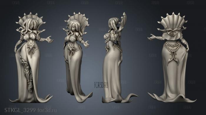 Flayer Illithid Mind Seducer Lychee stl model for CNC