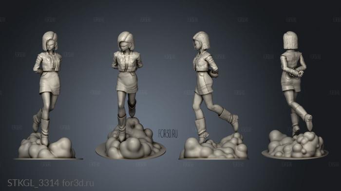 from Dragon Ball botte droite stl model for CNC