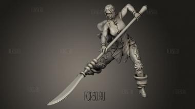 Инкубаторий Frostiron Clan Nickeys Виндул Алебардщик 3d stl модель для ЧПУ