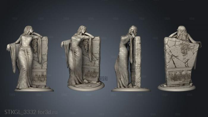 Galadriel stl model for CNC