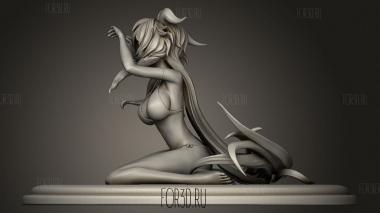 Геншин Ганью Бикини 3d stl модель для ЧПУ