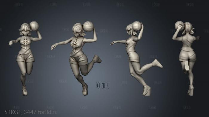 Gym Suit Figurines space elf gymsuit stl model for CNC