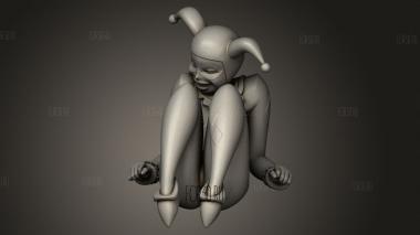 Харли Квинн 3d stl модель для ЧПУ