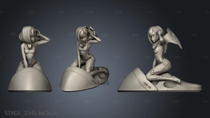 ICHIGO FROM DARLING IN THE FRANXX stl model for CNC