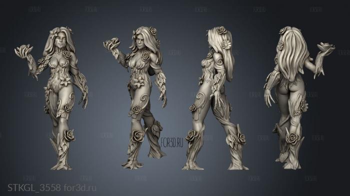 Into The Woods Dryads Dryad stl model for CNC