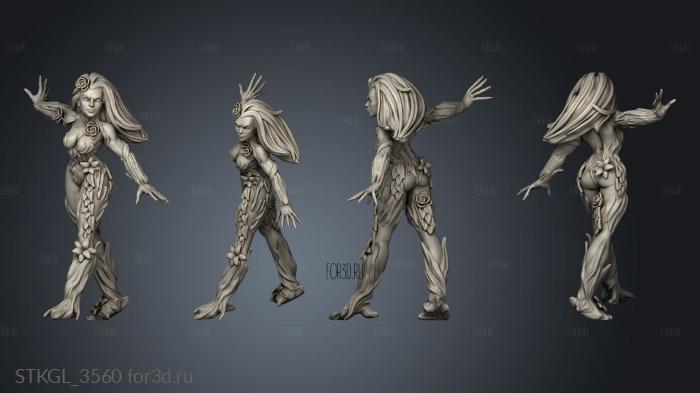 Into The Woods Dryads Dryad stl model for CNC