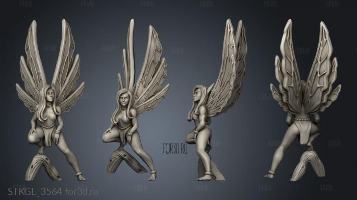 Into The Woods Fairies Fairy stl model for CNC