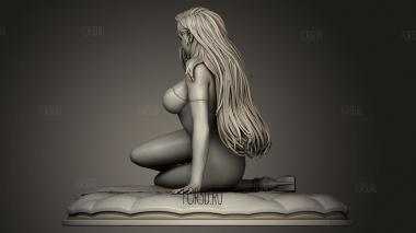 Джессика Рэббит 3d stl модель для ЧПУ